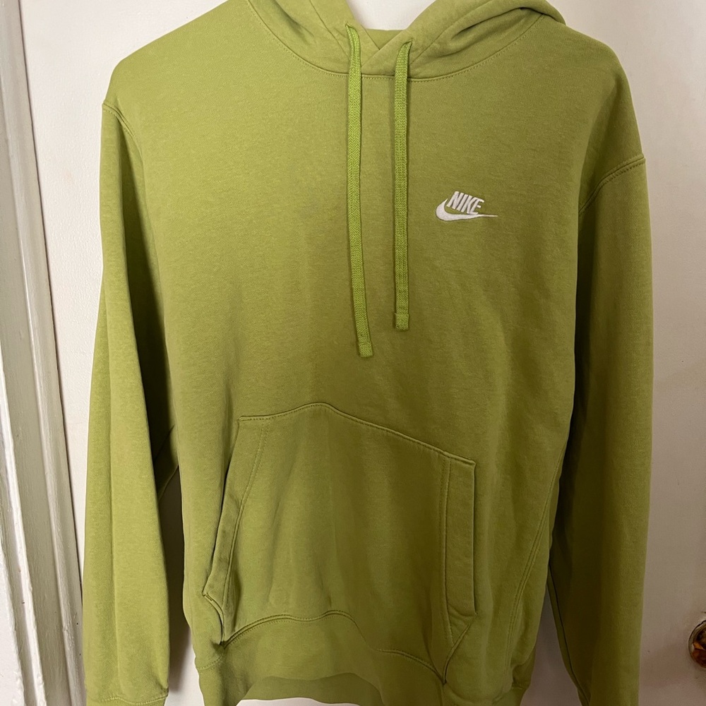 Nike Light Green Fleece Hoodie